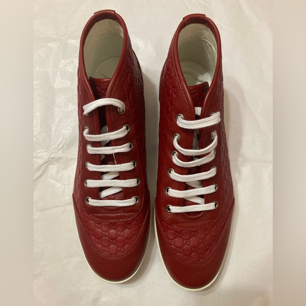 Reduced! Authentic Gucci GG Hi-Top Sneakers 39.5 Reduced